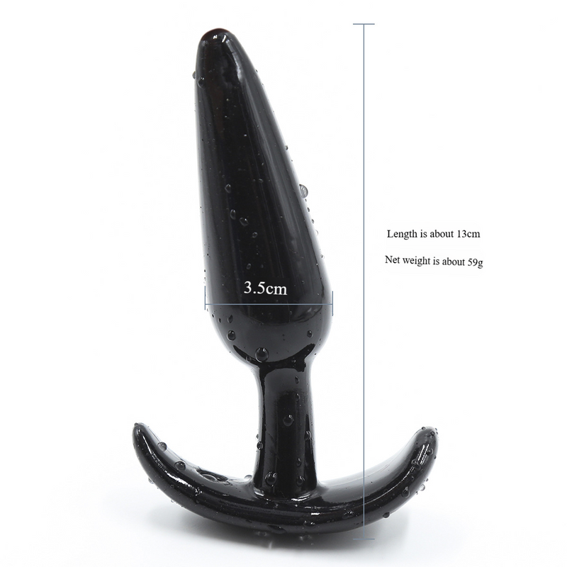 ​​Soft Anal Plug With Tail - Flexible G-Spot Stimulator For Couples (Jelly Material)_voghion.com