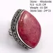 Echter Rhodonit-Ring Damen Schmuck Geschenk Y251104_voghion.com