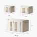 Clothes Storage Box Fabric Clothing Bag Oxford Cloth Folding Box Dormitory Storage Box Basket Wardrobe Layered Box_voghion.com