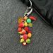 3D Three Dimensional Fruit Element Keychain Series Cute Female Pendant Bag Pendant_voghion.com