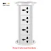 Automatische Pop-Up-Buchse EU UK US Universal Standard-Steckeradapter USB Typ-c Bluetooth Audio Lift Smart Home Appliance_voghion.com