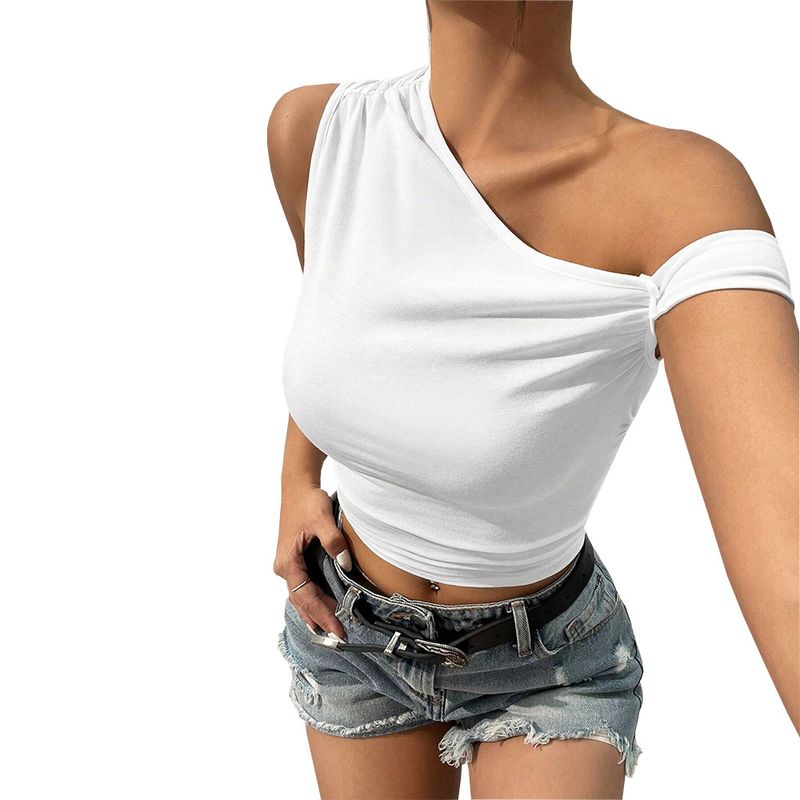 Animal Print Polka Dot Straight Waisted High Slim Fit Regular Fit Belt Layered Pocket Women's Clothing Female Apparel_voghion.com