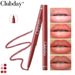 Lipliner Clubday Matte Nude Outline Lipliner Langanhaltender, wasserfester, rotierender Lippenstiftstift_voghion.com