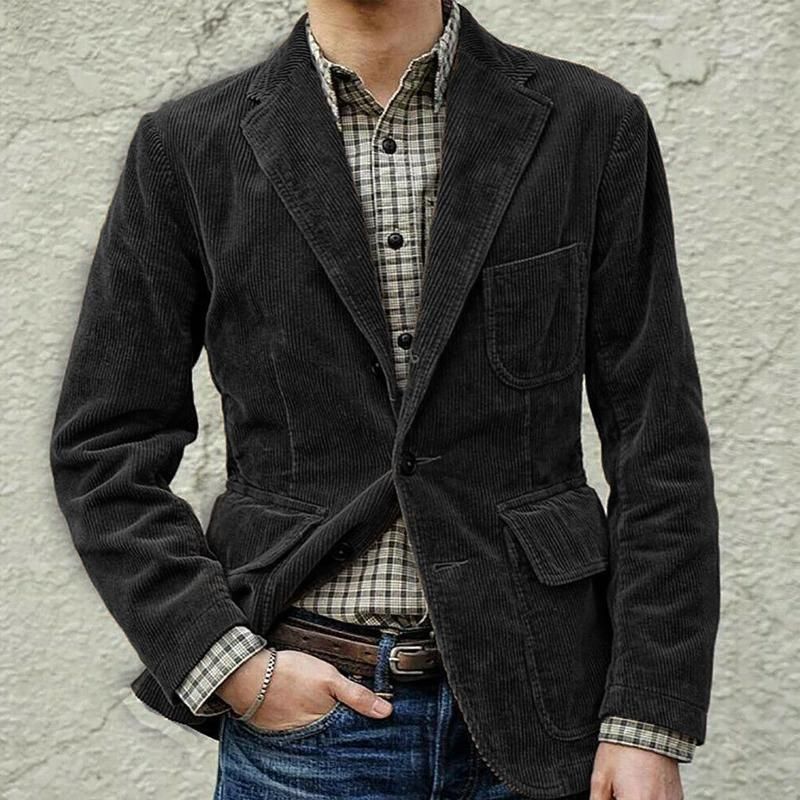 Man's clothing Men's casual fashion solid color coat men_voghion.com