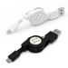 Cable de datos con interfaz microUSB para Android, cable de carga retráctil y estirable, regalo creativo._voghion.com