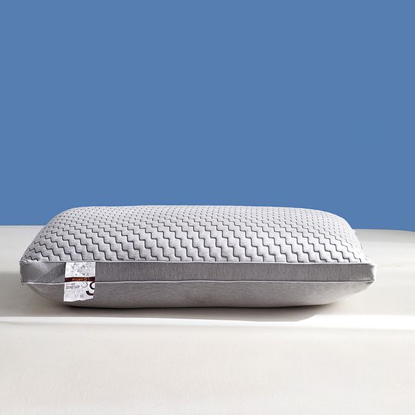 Knitted Soft Pillows For Sleeping, Support Bed Pillows, Fluffy Down Alternative Pillow 1PC_voghion.com