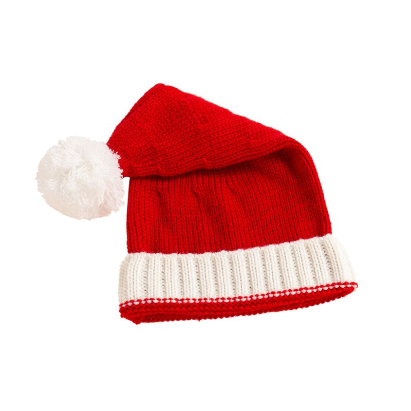 Cappello lavorato a maglia Christmas Winter Hairball Mama Baby Cappello caldo natalizio_voghion.com