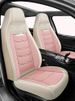 1 PCS Flachs Autositzbezüge für Jetta Vs 7 Mini Cooper F66 Nissan Rogue T33 Universal Fit für die meisten Limousinen, SUVs und_voghion.com