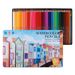 H&B Watercolor Pencils Set 36/48 Colors, Wooden Case, Non-Toxic & Blendable Art Supplies For Kids, Adults, Beginners & Professionals_voghion.com