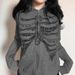 Personalized Dark Style Breastbone Print Hooded Cardigan Sweatshirt With American Niche Design, Loose Casual Jacket_voghion.com