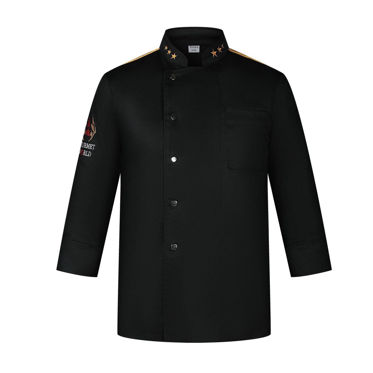 Men's Clothing Chef Work Clothes Long Sleeve Autumn And Winter Kitchen Kitchen Clothing Men And Women Restaurant Hotel Chef Clothes_voghion.com