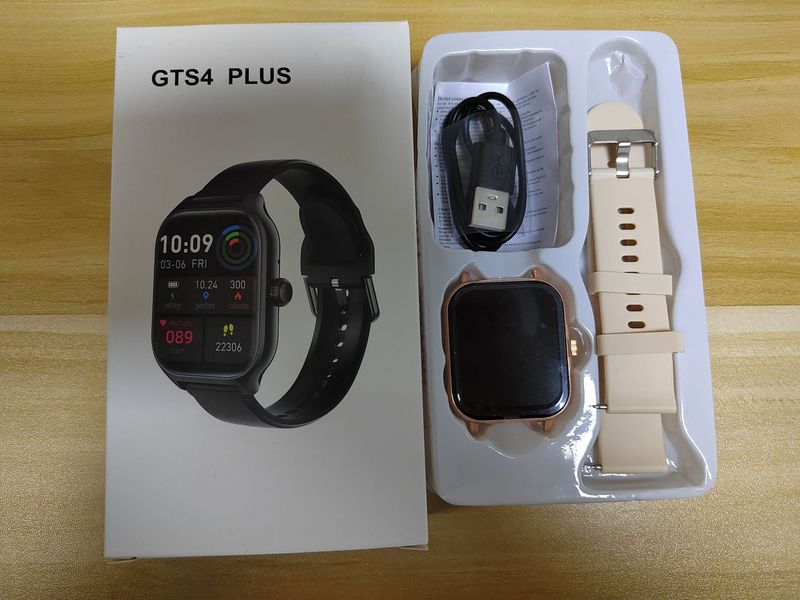 ​GTS4 Smart Watch - Bluetooth Calling, Heart Rate/Blood Pressure/SpO2 Monitor, Sleep Tracking & SOS Alert_voghion.com