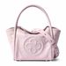 Borsa a tracolla monospalla plissettata in pelle di vacchetta, stile New Angel, da donna, colore: Rosa Kaisile_voghion.com