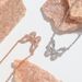 Collana con ciondolo a forma di fiocco in oro rosa, catena per clavicola, design personalizzato, alta qualità, con farfalla cava e diamanti_voghion.com