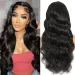 Transparente Body Wave Lace Front Perücke Echthaar Perücken für Frauen_voghion.com