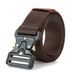 Nylon Automatic Buckle Outdoor Workwear Tactical Pants Military Training Belt For Men_voghion.com
