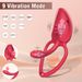 Vendita calda, vibratori indossabili da donna con telecomando, giocattoli sessuali con cinturino, fibbia regolabile, anelli vibranti multimodali, vibratore per mutandine_voghion.com