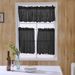 One Piece Of Transparent Kitchen And Coffee Shop Curtain With Embroidered Rods, Short Weiman Small Window Short Curtain_voghion.com