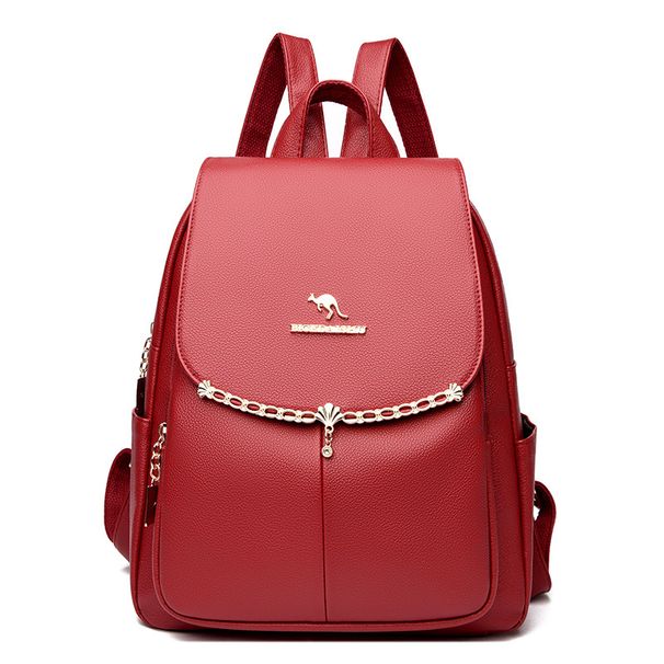 2024. gada vasaras jaunā metāla malas dubultplecu tendence ar pērļu mazu kulonu, ceļojumu sieviešu muguras soma_voghion.com