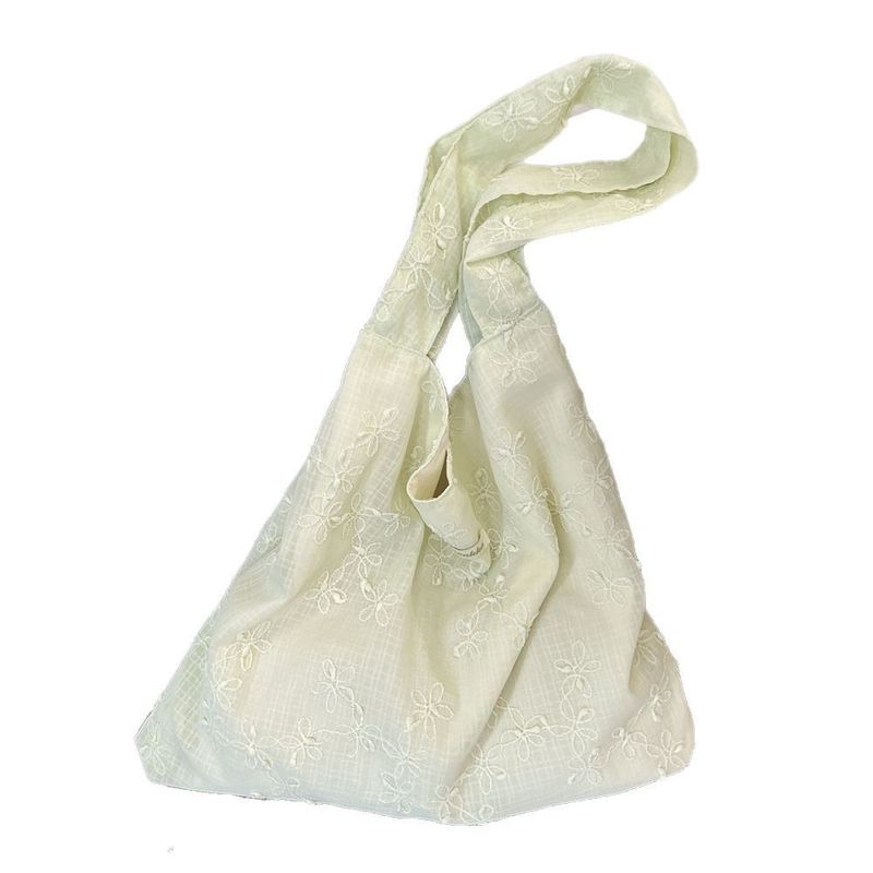 Casual Tote Bag College Students Underarm Bag Large Capacity Simple Wide Shoulder Strap Commuter Women's Bag_voghion.com