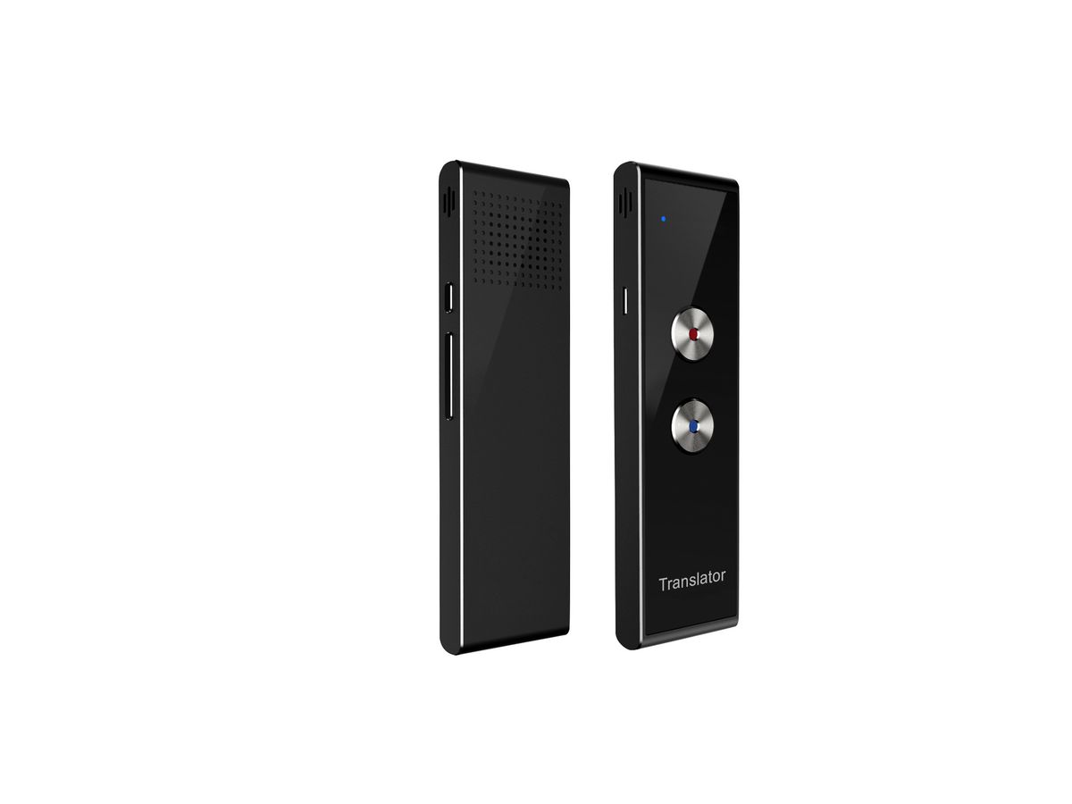 Traductor de voz inteligente T8+ con Bluetooth y compatibilidad con aplicaciones: dispositivo de traducción multilingüe en tiempo real para negocios y viajes._voghion.com
