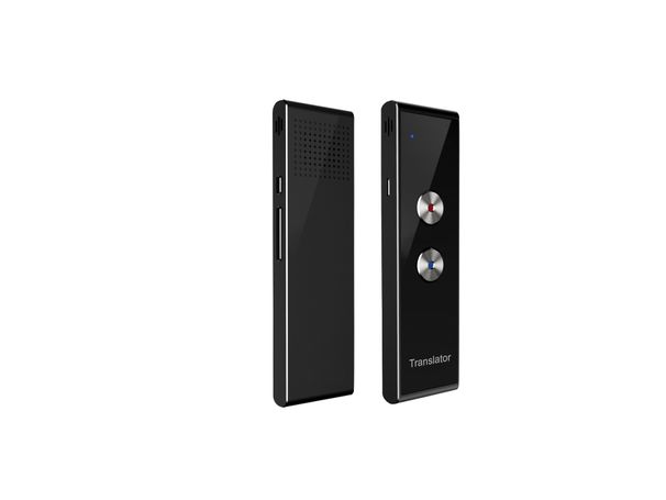 Traductor de voz inteligente T8+ con Bluetooth y compatibilidad con aplicaciones: dispositivo de traducción multilingüe en tiempo real para negocios y viajes._voghion.com