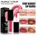 Mirror Water Moisturizing Oil Plumping Pearl Glaze Transparent Lip Gloss_voghion.com