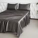 Luxury Satin Bedding Set 4 Piece Silk Like Sheet Set With Fitted Sheet Flat Sheet Pillowcases Wrinkle Free Hypoallergenic_voghion.com