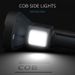 Éclairage latéral extérieur multifonctionnel à LED COB haute luminosité, rechargeable et longue portée, transfrontalier_voghion.com