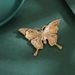Butterfly Brooch High-end Sense Light Luxury New Fashion Luxury Alloy Versatile Pin High-end Brooch Temperament Accessories_voghion.com