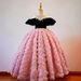 Kinderkleid Prinzessinnenkleid Rosa Leichtes Luxus-Mädchenkleid Kleines Mädchen Ausländischer Stil Puffrock High-End-Klavieraufführungskostüm_voghion.com