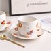 Handmade Ceramic Cups, Mugs, Girls' High Looks, Couples' Water Cups, Donuts, Latte, Coffee Cups, And Plates Set_voghion.com