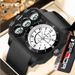 Men's And Women's Sporty Dual Display Digital Watch With Waterproof, Night Light, Multi-Function, Light Luxury Style Luminous Electronic Watch_voghion.com