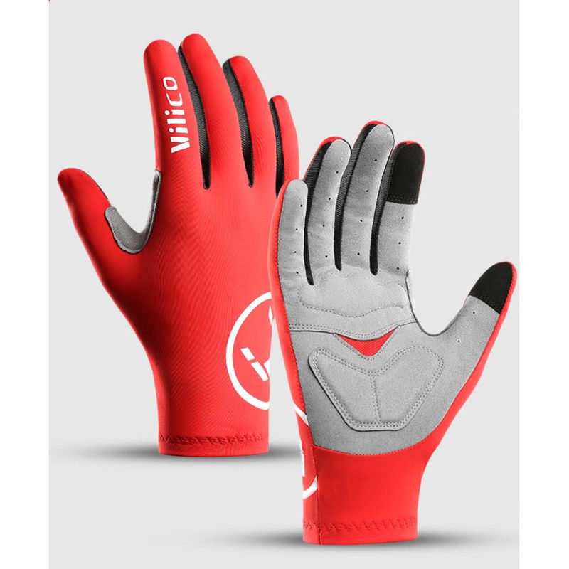 Outdoor cycling gloves spring and summer full finger new men's road bike shock absorption wear-resistant bicycle touch_voghion.com