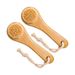 2Pcs Handle Face Brush Cleansing Scrubber For Stains And Skin Care_voghion.com