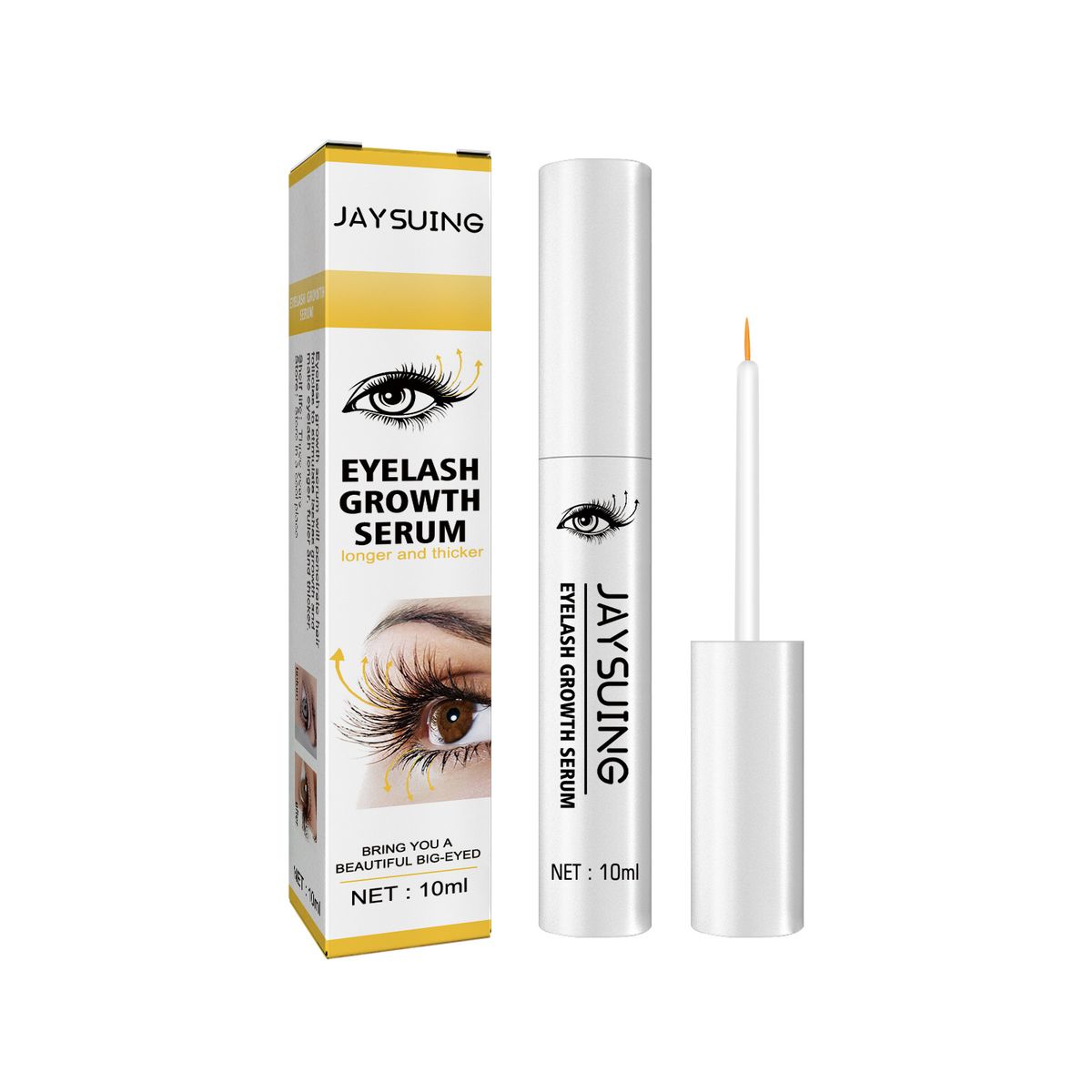 liquid, Jaysuing eyelash eyelash liquid, black, curly, slender, dense, gentle, natural, beautiful, moisturizing, curly_voghion.com
