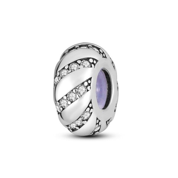 Damenschmuckperlen, verkupferte S925-Silber-Anhängerperlen, smaragdförmige Isolationsperlen, DIY-Perlen, Armband, Halskette_voghion.com