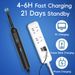 Smart Electric Toothbrush With 2 Brush Heads, Rechargeable Electric Power Toothbrushes - 3 Modes And 2 Min Timer, Compatible With Oral B Brush Head_voghion.com