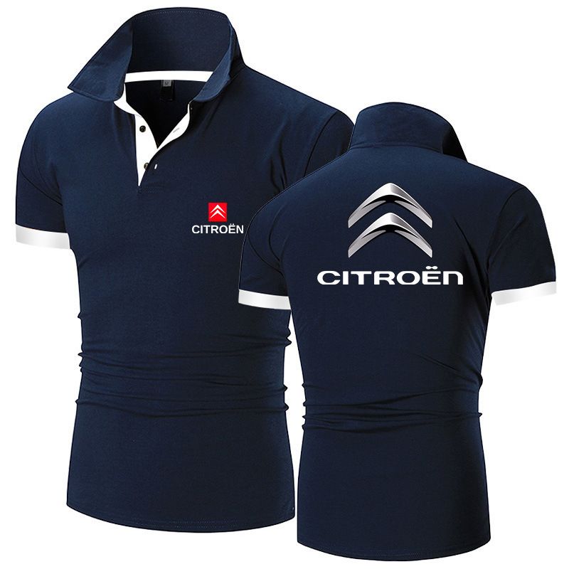 Camiseta polo ropa chaqueta verano fino coche logo motocicleta todoterreno vehículo carreras ropa patchwork manga corta hombres_voghion.com