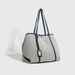 Canvas Casual Tote Bag Large Capacity Women's Fashionable Versatile Shoulder Bag_voghion.com