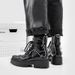 Men’s Shoes lace up niche design Martin boots thick soled platform cake British style cool single boots_voghion.com