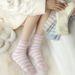 Herbst und Winter neue gestreifte Socken für Frauen verdickte nicht verschüttete Korallenfleece-Socken warme Socken lässige Schlafsocken Großhandel_voghion.com