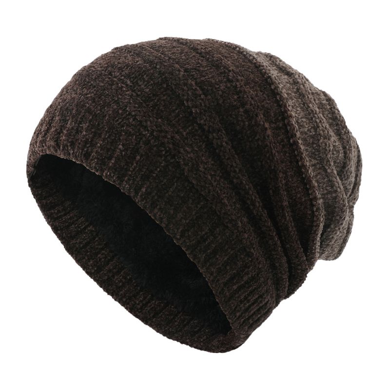 Chapeaux pour hommes et femmes, chapeaux tricotés d'extérieur pour l'hiver, chapeaux en laine chauds, chapeaux pull en peluche pour l'automne et l'hiver, chapeaux bandeau et protection auditive_voghion.com