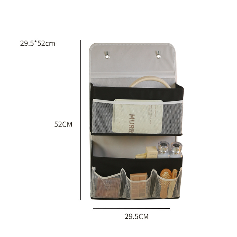Over The Door Organizer Foldable Storage Bag For Closet Dorm Room Bathroom Space Saving Hanging Organizer For Accessories Cosmetics Toys_voghion.com