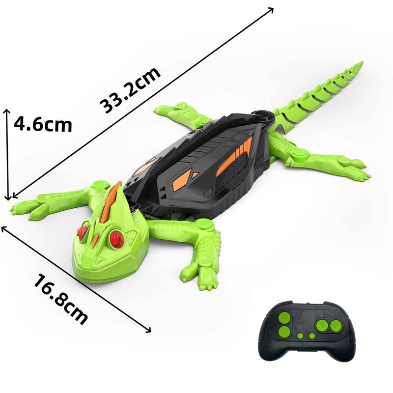 Remote-controlled Bionic Electric Lizard Climbing Vehicle – A Gecko-style Animal Toy Car For Children, Perfect For Halloween_voghion.com