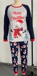 Christmas Family Matching Pajama Set – Soft Polyester Sleepwear For Adults & Kids (S-3XL, Toddler 3-24M, Unisex Holiday Print)_voghion.com