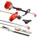 Excel 52cc Petrol 5 In 1 Garden Multi Tool 3 In 1 Leaf Blower Wheelbarrow_voghion.com