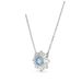 Sunflower Necklace Female Light Luxury Niche Design The Flower Crystal Element Clavicle Chain_voghion.com