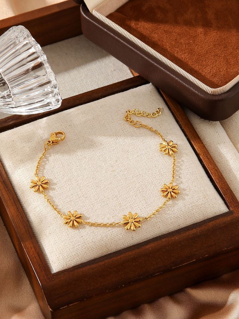 Bracciale pastorale Wer con perle e targhetta in acciaio inossidabile da donna, dal temperamento elegante_voghion.com