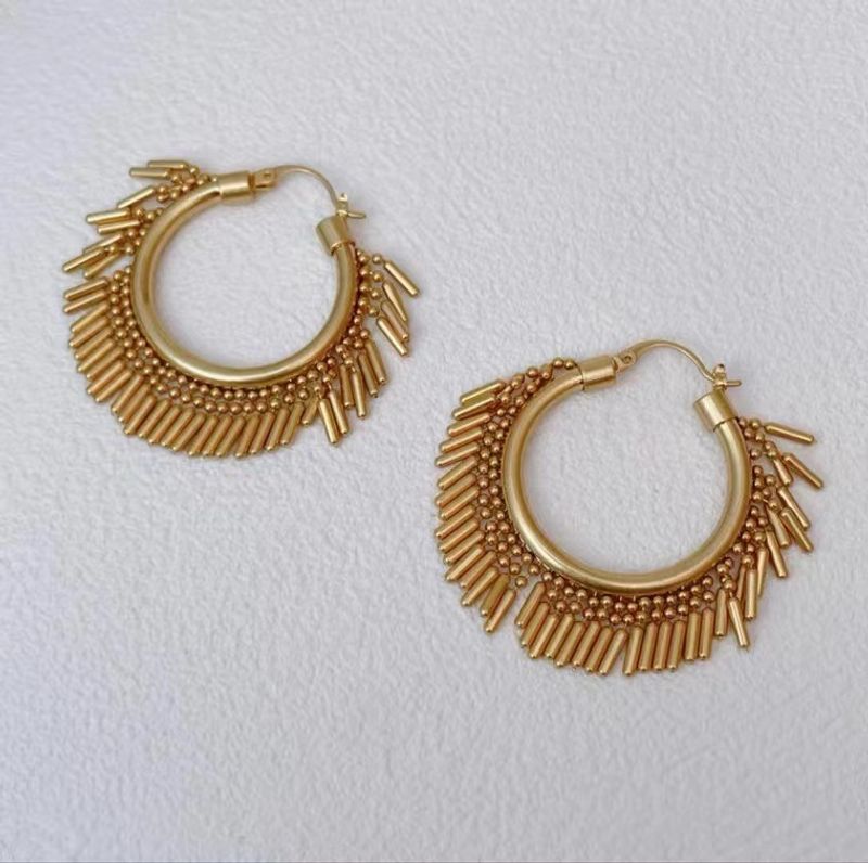 Kayili Smart Tassel Earrings Niche Design Exotic Bohemian Fashionable Exquisite_voghion.com